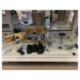 Assorted Plastic BB guns with holsters and