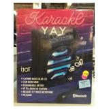 iJoy Karaoke YAY Bluetooth machine in box.