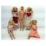 Barbie dolls. Assorted. Some vintage