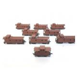 Model train cars.