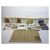 4 Sealed NIB build kits. house of miniatures