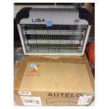 Liba electric bug zapper and Autelo flush mount