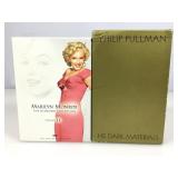 Marilyn Monroe DVDs and Pullman/Knopf his dark