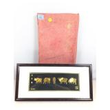 Asian style wall art 18x9 in presentation box.