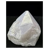Iridescent obelisk crystal stone fragment