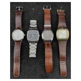 4 Watches Incl. Kenneth Kole, Callaway, All Quartz 4 Watches Incl. Kenneth Kole, Callaway, All Quartz