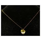 14k Gold Necklace, Tw 1g, Sz 17½in Long 14k Gold Necklace, Tw 1g, Sz 17½in Long