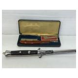 Vtg Durham Duplex Straight Razor In Box and Vtg Durham Duplex Straight Razor In Box and