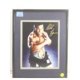 Mike Tyson autographed picture Mike Tyson autographed picture