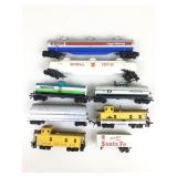 Miniature Train tankers & cars, plastic Miniature Train tankers & cars, plastic