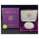 1986-s Proof American Silver Eagle 999 1 Oz Silver 1986-s Proof American Silver Eagle 999 1 Oz Silver
