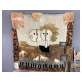 Large Craved art, approx 39.5x39.5in Large Craved art, approx 39.5x39.5in