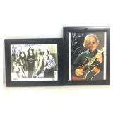 2 Signed Photos Kim Simmonds color, frame needs 2 Signed Photos Kim Simmonds color, frame needs
