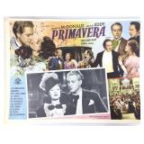 1937 Original Spanish Lobby Card For The Movie 1937 Original Spanish Lobby Card For The Movie