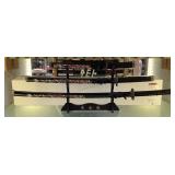 3-New Black Sword Dragon set, 38in longest one 3-New Black Sword Dragon set, 38in longest one