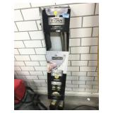 Titan Stainless curved shower rod in box Titan Stainless curved shower rod in box