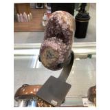 Amethyst Geode W/stand, 2.5x2x8in Amethyst Geode W/stand, 2.5x2x8in
