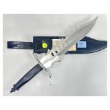 Frost Cutlery Bowie Knife w/ Sheath 18in Frost Cutlery Bowie Knife w/ Sheath 18in