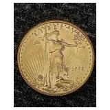 1/4 Ozt .999 Fine Gold American $10 Coin 1998 1/4 Ozt .999 Fine Gold American $10 Coin 1998