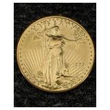 1/2 Ozt. .999 Fine Gold American 1999 Coin 1/2 Ozt. .999 Fine Gold American 1999 Coin
