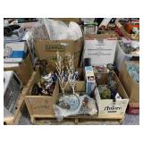 Linens, candles, glassware, home and holiday Linens, candles, glassware, home and holiday