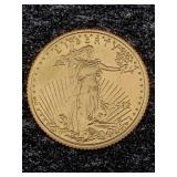 1/10 Ozt .999 Fine Gold American $5 1995 1/10 Ozt .999 Fine Gold American $5 1995