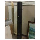 Large roll of faux crocodile leather, 79in tall Large roll of faux crocodile leather, 79in tall