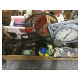 Weather station clock, Decorative figurines, Weather station clock, Decorative figurines,