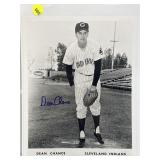 Signed Dean Chance Cleveland Indians B/W photo Signed Dean Chance Cleveland Indians B/W photo