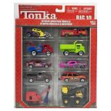 Tonka Big 10 miniature Adventure vehicles in box Tonka Big 10 miniature Adventure vehicles in box