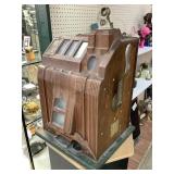 Vtg Mills Novelty CO. 5-cent slot machine Empire Vtg Mills Novelty CO. 5-cent slot machine Empire