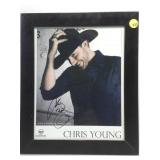 Chris Young Signed 8x10 Promo Photo Chris Young Signed 8x10 Promo Photo
