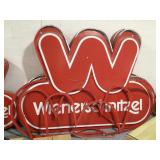Large Wienerschnitzel sign by Loren, 114x82in Large Wienerschnitzel sign by Loren, 114x82in