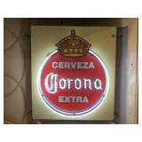 Corona Extra Neon Advertising Sign 30x34. Working. Corona Extra Neon Advertising Sign 30x34. Working.