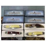 4-rough Rider Pocket Knives, 8in Largest One 4-rough Rider Pocket Knives, 8in Largest One