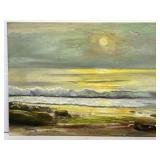 Marie Signed Painting On Canvas Panel. Unframed Marie Signed Painting On Canvas Panel. Unframed