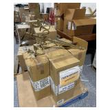 6 - Golden- 40in Tall Candelabras - Missing 6 - Golden- 40in Tall Candelabras - Missing