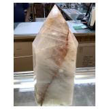 Large Quartz Tower, Tw 5kg, Sz 5x2x13in $300 Reta Large Quartz Tower, Tw 5kg, Sz 5x2x13in $300 Reta