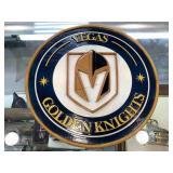 Las Vegas Golden Knights Wood Sign, 11.5in Las Vegas Golden Knights Wood Sign, 11.5in
