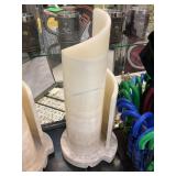 Onyx Spiral Lamp, 9x16in Onyx Spiral Lamp, 9x16in