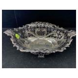 Vtg Sterling Silver Center Dish, Tw 292.1g, Vtg Sterling Silver Center Dish, Tw 292.1g,