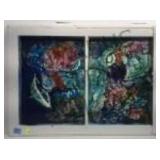 Signed Watercolor window frame 20x27 Signed Watercolor window frame 20x27