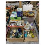 Rattan style storage accent table in box, wood Rattan style storage accent table in box, wood