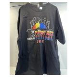 T-shirt, Playboy Jazz Festival 2012, black sz 2XL T-shirt, Playboy Jazz Festival 2012, black sz 2XL