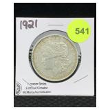 1921 Signature Series Silver Morgan Dollar 1921 Signature Series Silver Morgan Dollar