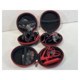 3 pr Earbuds in cases 3 pr Earbuds in cases