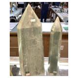 2-onyx Tower, Tw 8kg, Sz 3x5x15 $500 Retail 2-onyx Tower, Tw 8kg, Sz 3x5x15 $500 Retail