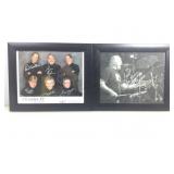2 Signed Photos Peter Russo B/W & The Classic I 2 Signed Photos Peter Russo B/W & The Classic I