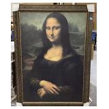 Framed Mona Lisa Print - 61x45in Approx Framed Mona Lisa Print - 61x45in Approx