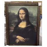Framed Mona Lisa Print - 61x45in Approx Framed Mona Lisa Print - 61x45in Approx